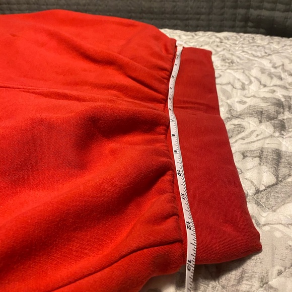 Adidas NEO 3 Stripe Red Joggers - Picture 9 of 16